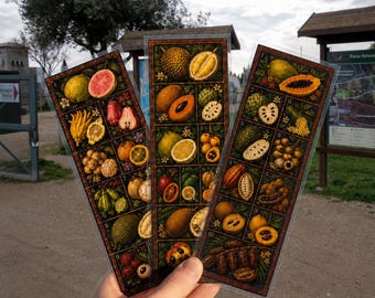 Botanical Bookmarks printable product preview