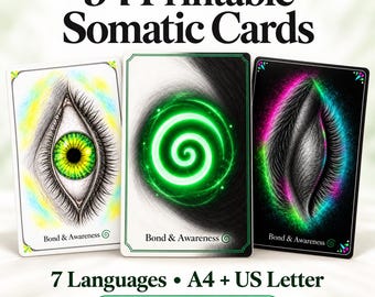 Somatic Symbol Cards printable product preview